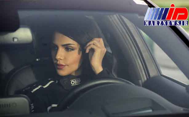 راننده زن سعودی در مسابقات رانندگی