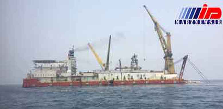 پایان عملیات لوله‌ گذاری دریایی خط دوم فاز 13 پارس جنوبی 