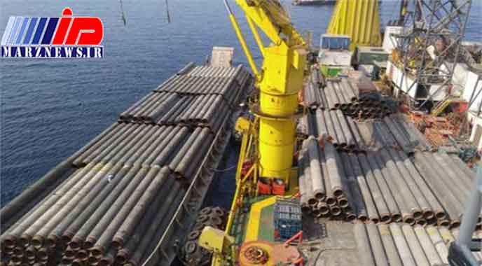 پایان عملیات لوله‌ گذاری دریایی خط دوم فاز 13 پارس جنوبی