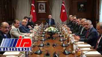 دیدار اردوغان با اعضای ترکمن مجلس نمایندگان عراق