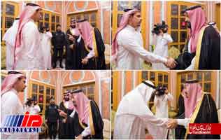 دیدار شاه سعودی با اعضای خانواده «خاشقچی»