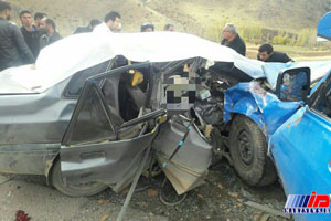 سانحه رانندگی در محور شاهین دژ- تکاب جان ۶ نفر را گرفت