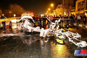 تصادف در بولوار وکیل آباد مشهد ۲ کشته بر جا گذاشت