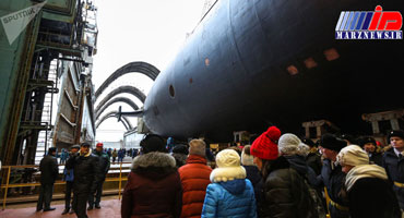 روسیه پیشرفته ترین زیردریایی اتمی خود را به آب انداخت