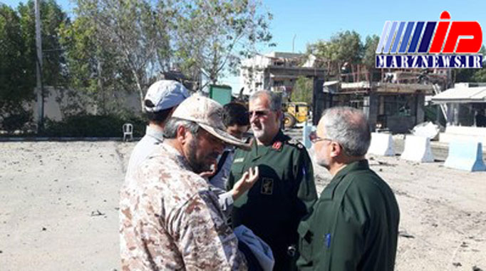 ۴ شهید و ۱۵ مجروح در حادثه تروریستی چابهار + عکس