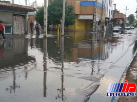 بارش باران باعث جاری شدن سیلاب در ۶ شهرستان خوزستان شد