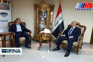 مشاور جهانگیری با وزیر حمل و نقل عراق دیدار کرد