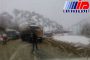 بارش ۷۰سانتی‌متر برف در مسیر دزلی به هورامان