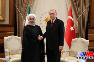 مذاکرات دوجانبه روسای جمهوری ایران و ترکیه آغاز شد