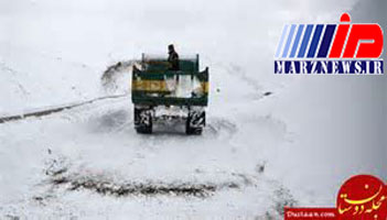 بارش برف در مهاباد رکورد زد: ۷۰ سانتیمتر