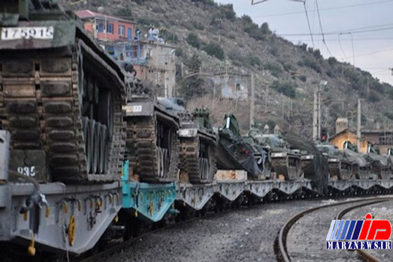 لشکرکشی ارتش ترکیه به مرز سوریه