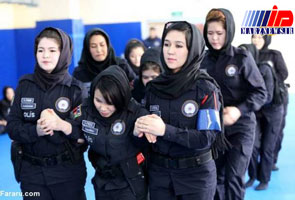 آموزش زنان پلیس افغانستان در ترکیه +تصاویر