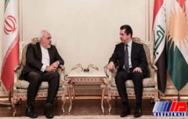 ظریف با مشاور امنیتی اقلیم کردستان عراق دیدار کرد