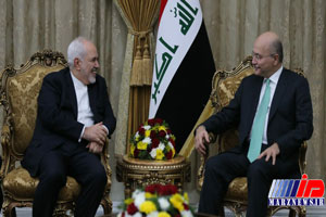 صالح: ایران و عراق جایگاهی مهم و موثر در منطقه دارند