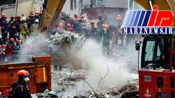 مرگ ۱۰ تن در حادثه ریزش ساختمان در ترکیه