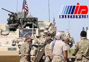 استقرار تجهیزات نظامیان آمریکا در مرز عراق و سوریه