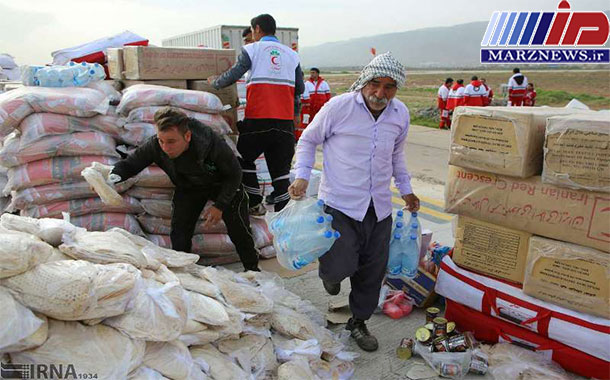 کمک روسیه به سیل زدگان ایران