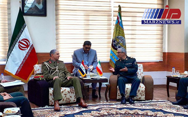 رییس ستاد ارتش عراق با رییس ستادکل نیروهای مسلح ایران دیدار کرد