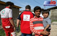 کمک هلال احمر ترکیه در آق قلای گلستان توزیع شد
