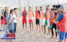 تیم هندبال ساحلی عمان به اصفهان سفر کرد