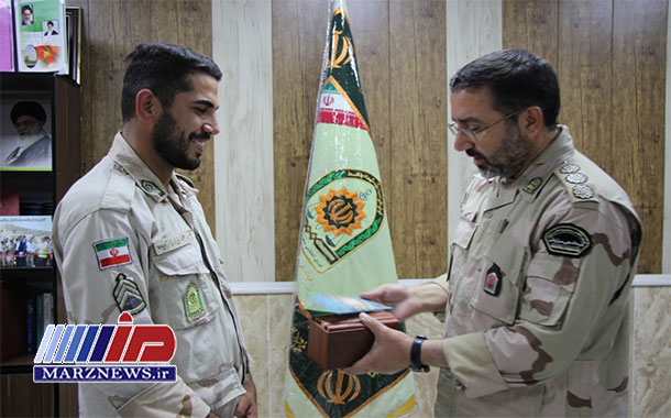 قدردانی فرمانده دریابانی هرمزگان از دريابان شجاع