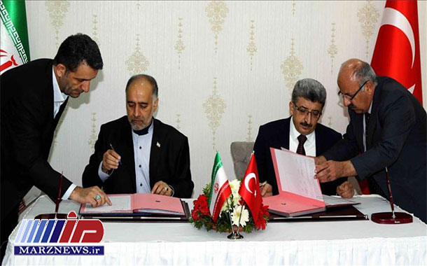 ایران و ترکیه توافق‌نامه امنیت مرزی امضاء کردند