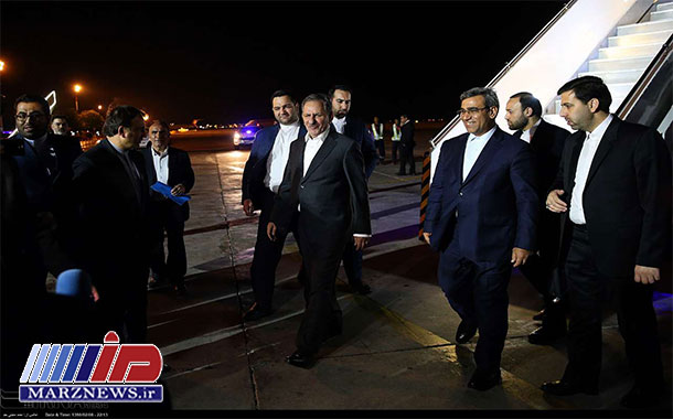 معاون اول رییس جمهوری وارد کیش شد