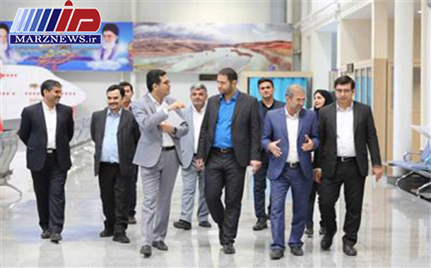 بازدید ارزیابان جایزه ملی كیفیت ارتباطات وفناوری اطلاعات از فرودگاه و منطقه ویژه اقتصادی پیام