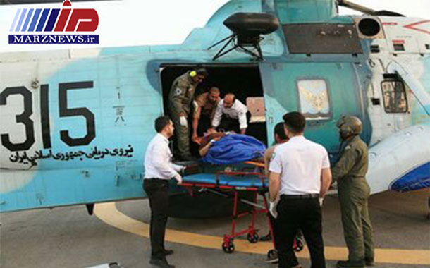 انتقال مصدومان اتوبوس زائران کربلا در هرمزگان