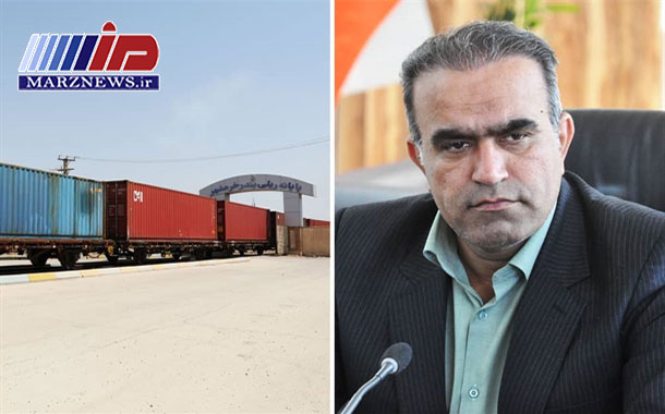 ارسال محموله کانتینری از بندر خرمشهر به بندر امام با قطار باری