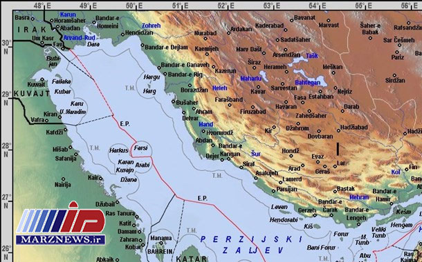مرزهای دریایی و هوایی ایران کجاست؟