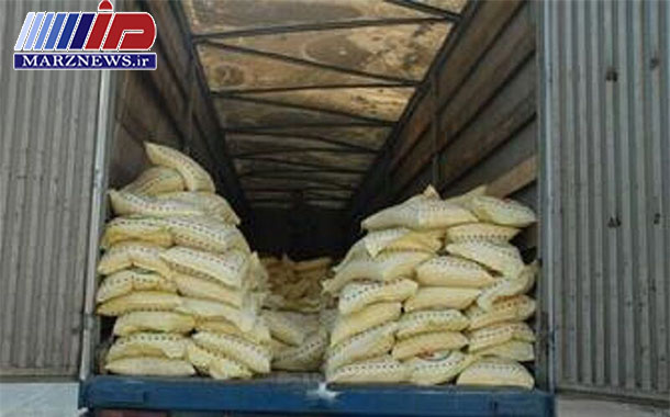 ۳۸ تن برنج قاچاق در بازارچه مرزی سومار کشف شد