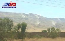 ریزش کوه آسماری دشت گُلگیر مسجدسلیمان