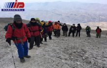کوهنوردان سیرجانی به قله سبلان اردبیل صعود کردند