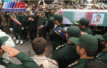 تشییع پیکر شهید مدافع حرم در اردبیل‎