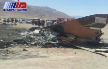 یک فروند هواپیمای نظامی در ساحل تنگستان سقوط کرد