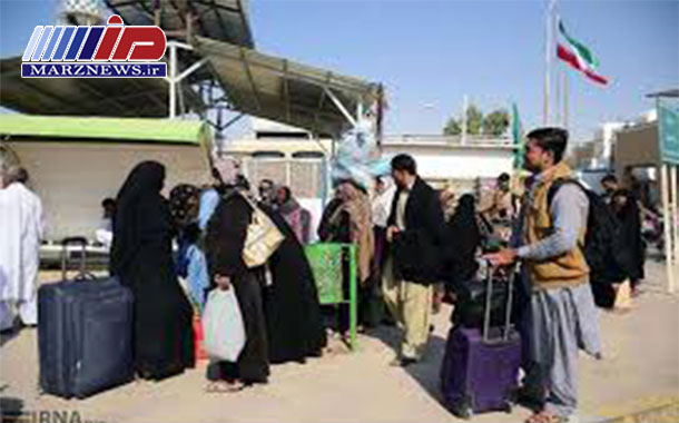 ورود ۷۰ هزار زائرحسيني کشور پاکستان از طريق مرز ميرجاوه به کشور