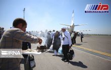 نخستین پرواز بازگشت حجاج سیستان‌ و بلوچستان به زمین نشست