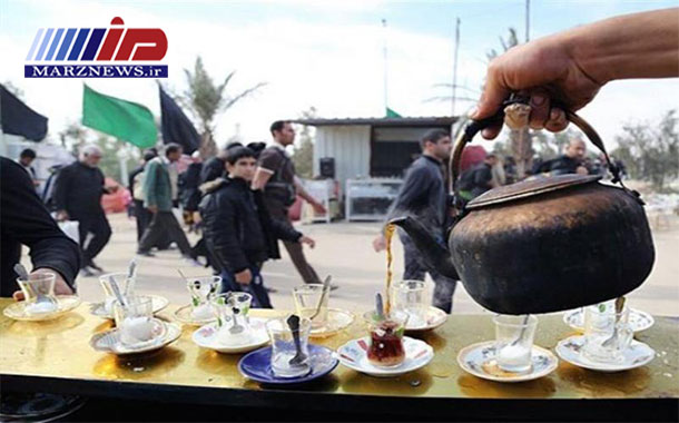 ارائه خدمات شبانه روزی به زائران اربعین حسینی