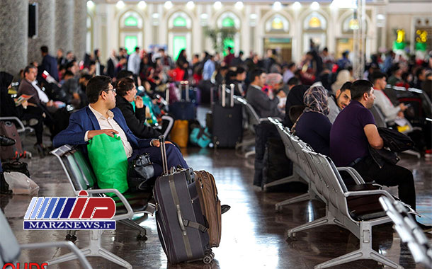 زائران حوزه قفقاز از مرز «بیله سوار» عازم مراسم اربعین می شوند