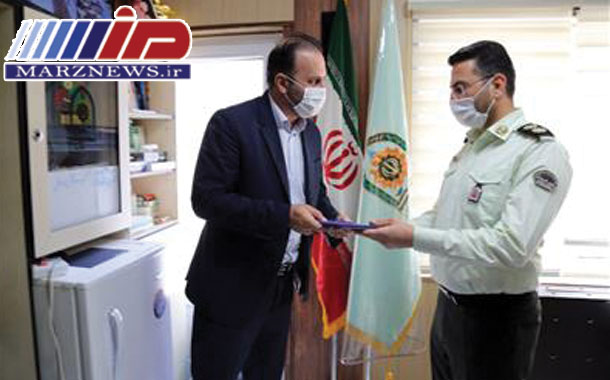 قدردانی از پلیس فرودگاه بین المللی پیام