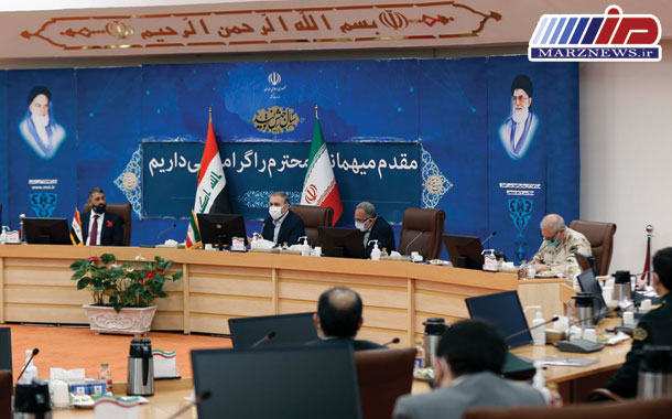 دیدار مشاور عالی وزیر کشور عراق با معاون امنیتی و انتظامی وزیر کشور ایران