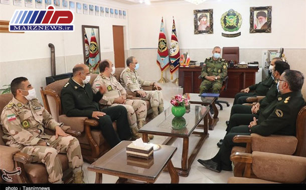 هم‌افزایی فرماندهان انتظامی، مرزبانی و ارتش در کردستان