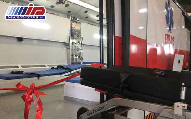 نخستین اتوبوس آمبولانس ملی در منطقه ویژه اقتصادی پیام به بهره برداری رسید