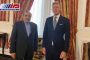 دیدار سعید محمد مشاور رئیس جمهور و دبیر امور مناطق آزاد تجاری صنعتی و ویژه اقتصادی با وزیر امورخارجه