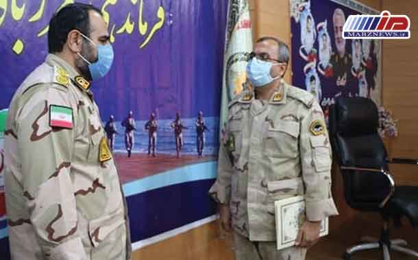 جانشین فرمانده مرزبانی استان بوشهر معارفه شد