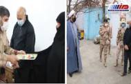 دیدار فرمانده مرزبانی استان اردبیل با خانواده شهید «پاشاپور»