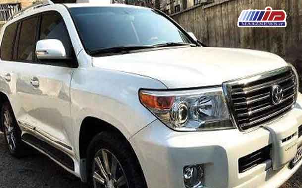 لندکروز ميلياردي در کرگان توقيف شد