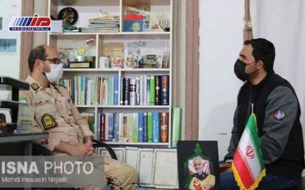 خبرنگاران همراه و همکار مرزبانان هستند