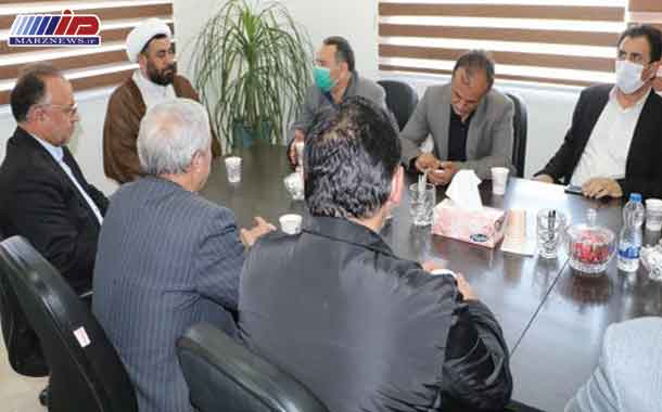 دیدار مدیرکل اوقاف و امور خیریه استان اردبیل و رئیس ستاد بازسازی عتبات عالیات استان اردبیل با مدیرعامل، رئیس و اعضای هیئت مدیره شرکت کشت و صنعت مغان